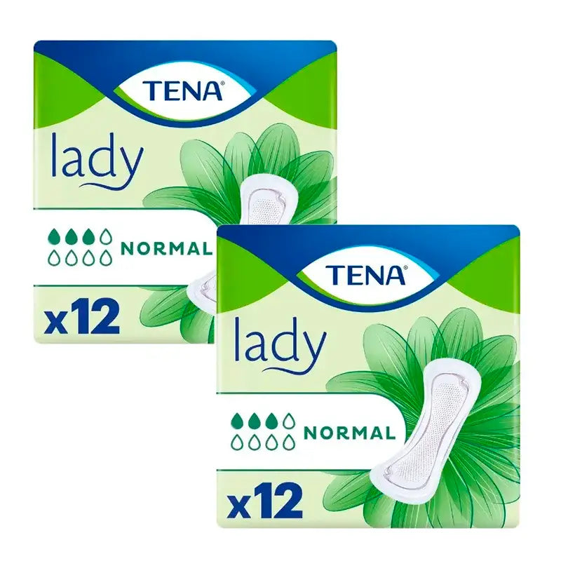 Tena Pack Lady Normal, 2 X 12 Unidades