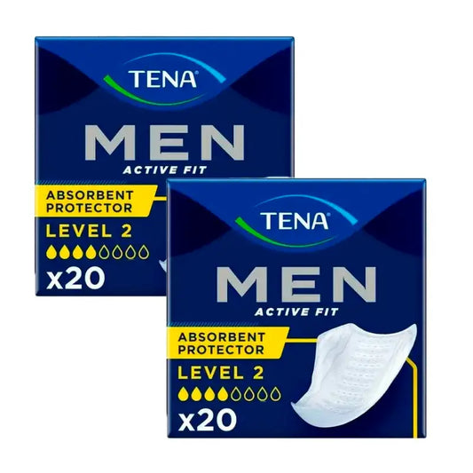 Tena Pack Men Level 2, 2 X 20 Unidades