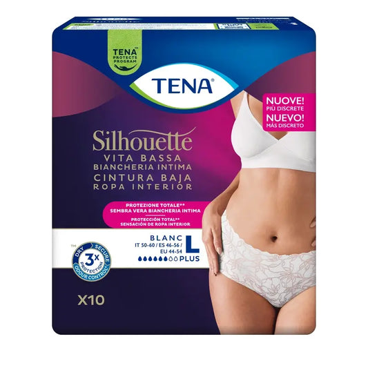 Tena Protective Under Discreet Talla L, 10 Unidades