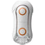 Tenga Flip Orb Strong Masturbador Crash Blanco Y Naranja 