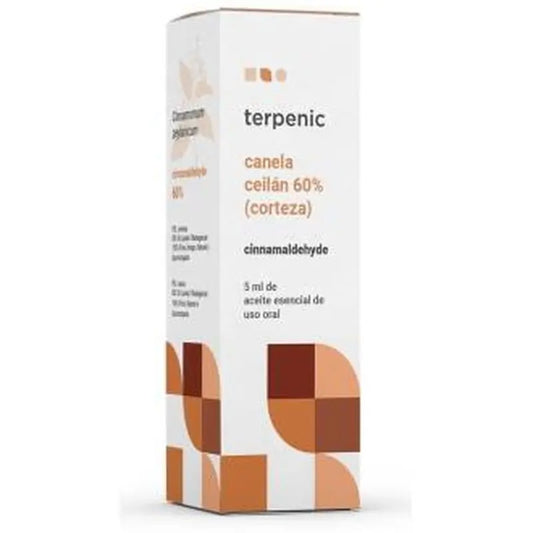 Terpenic Canela De Ceylan Corteza 60% Aceite Esencial 5Ml.