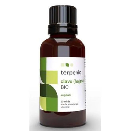 Terpenic Clavo Hojas Aceite Esencial Bio 30Ml.