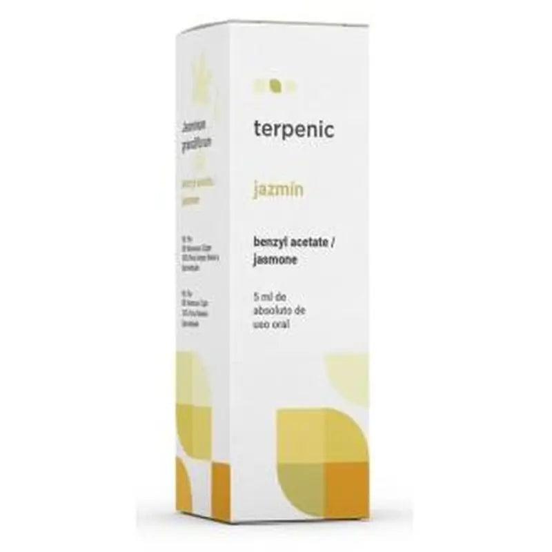 Terpenic Jazmin Absoluto Aceite Esencial Alimentario 5Ml.