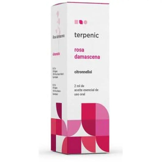 Terpenic Rosa Damascena Aceite Esencial Alimentario 2Ml.