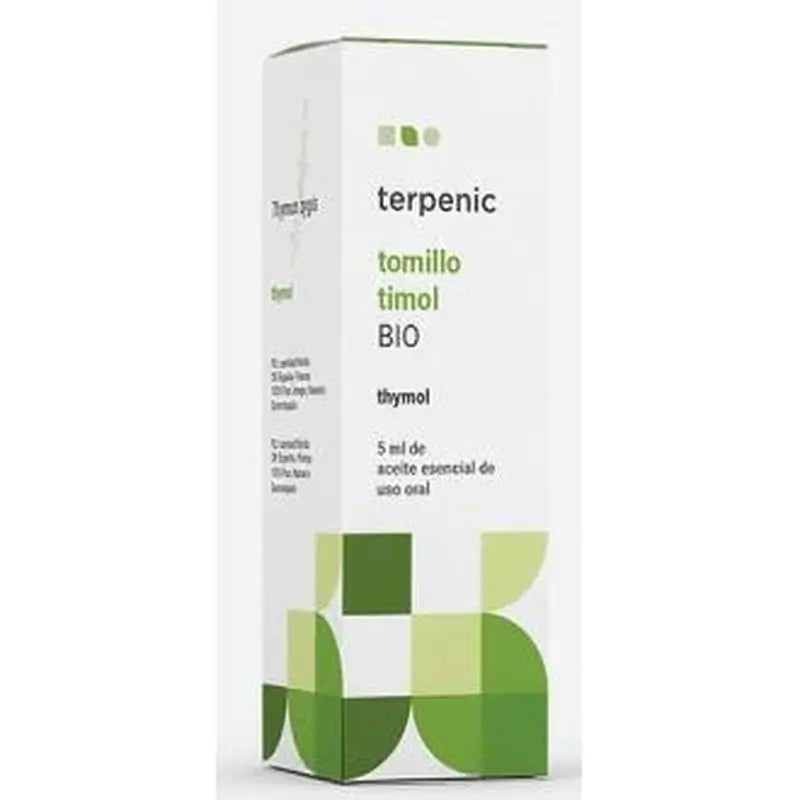 Terpenic Tomillo Timol Aceite Esencial Bio 5Ml.