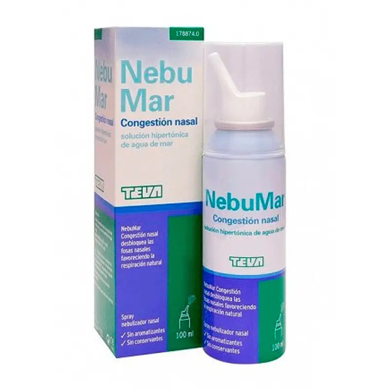 Teva Nebumar Higiene Nasal Solución Isotónica 100 ml