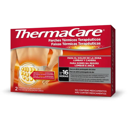 Thermacare Lumbar Parche Térmico, 2 uds