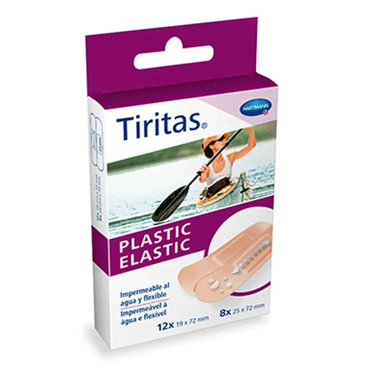 Tiritas Plastic Elastic Surtido 2 Tamaños 20 unidades