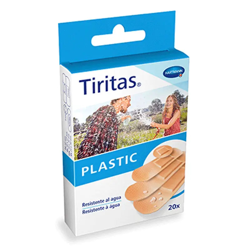 Tiritas Plastic Surtido 4 Tamaños 20 unidades