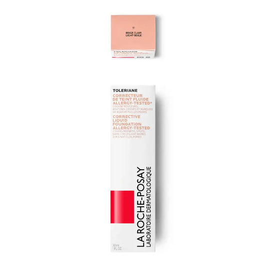 La Roche Posay Toleriane Maquillaje Fluido Color Beige Claro 30 ml