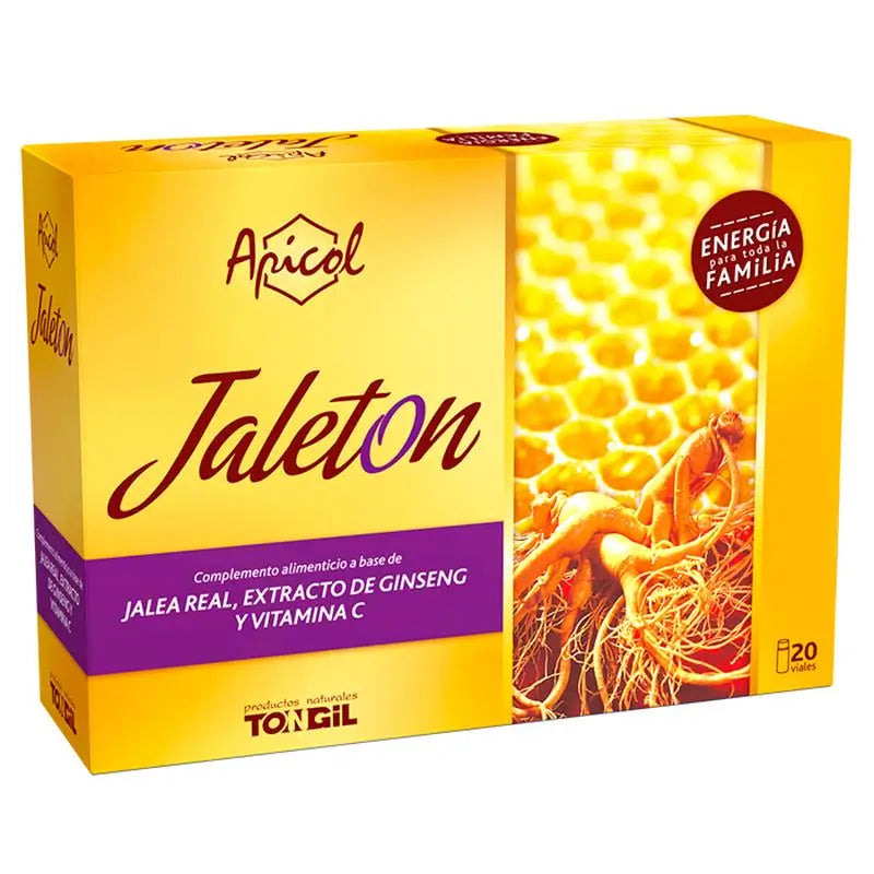 Tongil Apicol Jaleton, 20 Viales De 10 Ml     