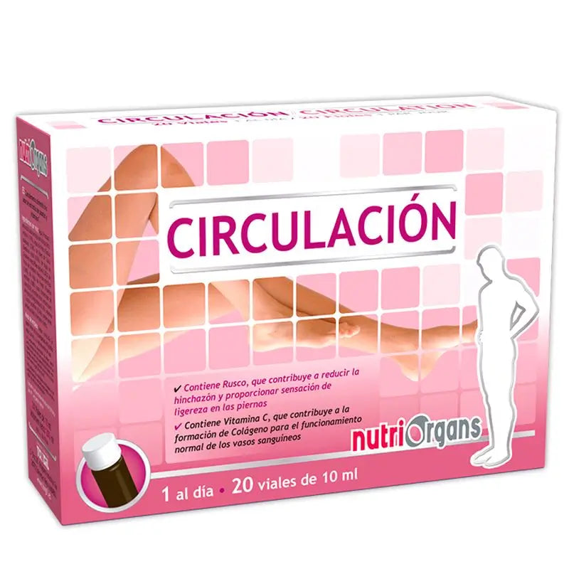 Tongil Nutriorgans Circulacion, 20 Ampollas      