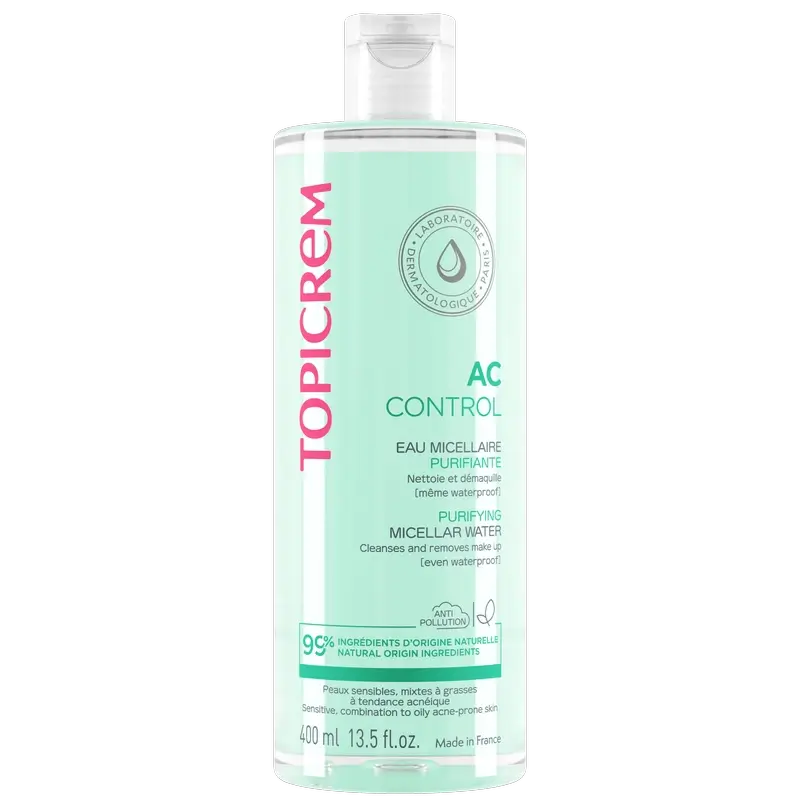 Topicrem Ac Control Agua Micelar Purificante, 400 ml