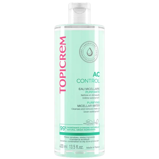 Topicrem Ac Control Agua Micelar Purificante, 400 ml