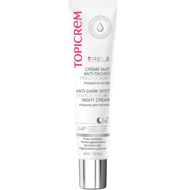 Topicrem MELA Crema Correctora de Noche, 40 ml