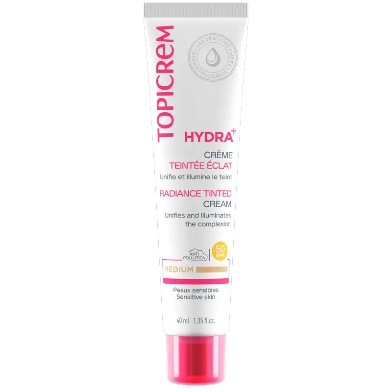 Topicrem Crema Iluminadora Color Medio, 40 ml