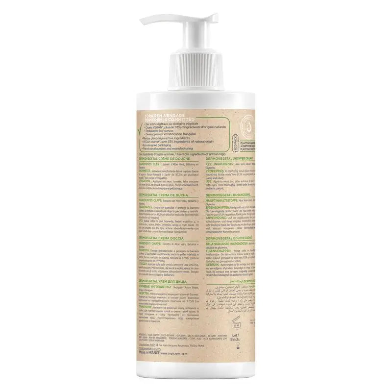 Topicrem Dermovegetal Crema De Ducha , 390 ml