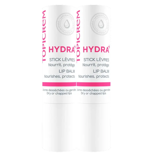 Topicrem Hydra+ Pack Dúo Bálsamo Labial Ultra-Hidratante 4 G 2ª Ud 50 %