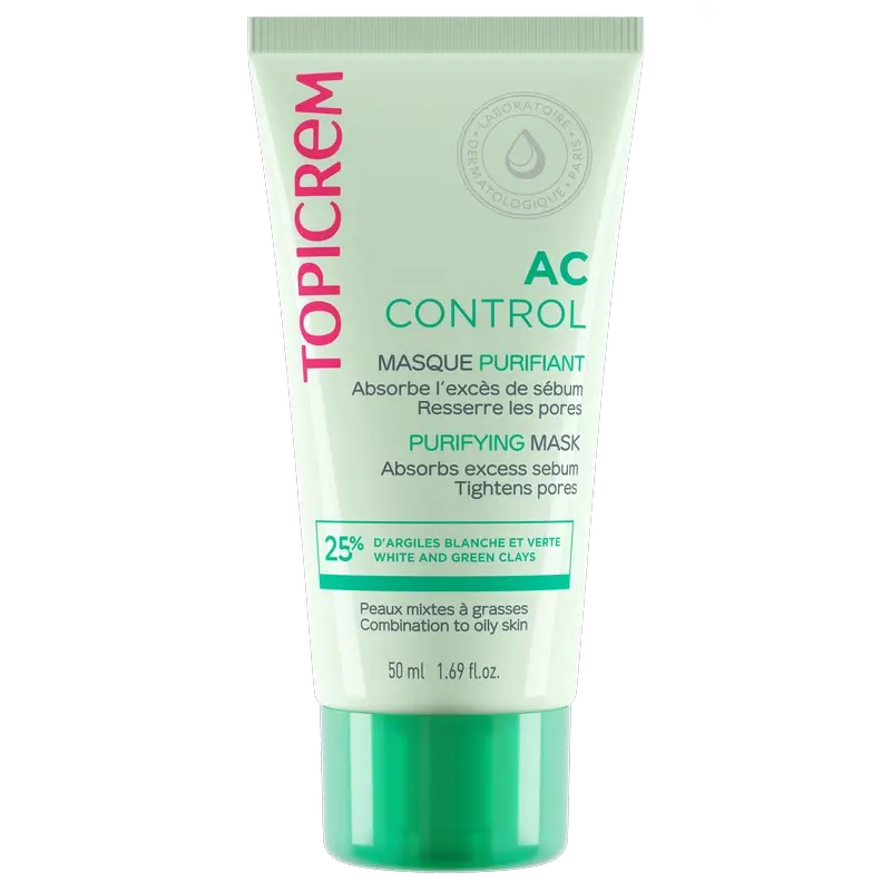 Topicrem Ac Control Mascarilla Purificante, 50 ml