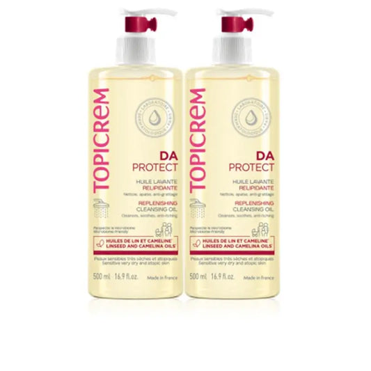 Topicrem Duplo Da Protect Aceite Limpiador Relipidizante, 2x500 ml