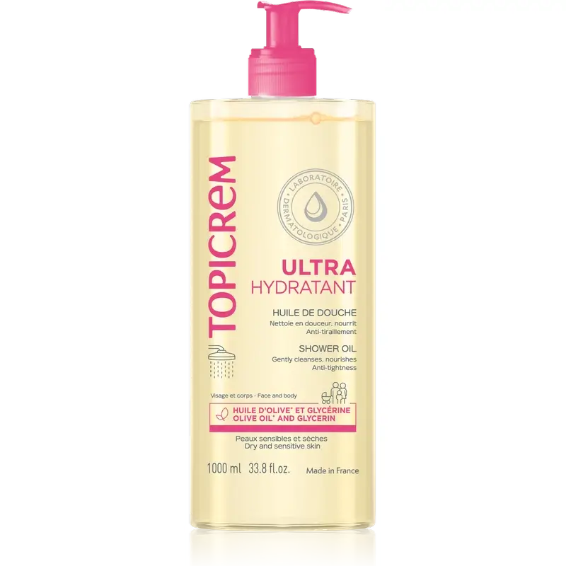 Topicrem Uh Aceite De Ducha  , 1000 ml