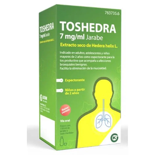 Toshedra 7 Mg/Ml Jarabe, 150 ml