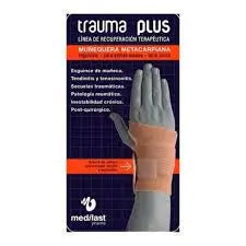 Trauma Plus Muñequera Metacarpiana Beige