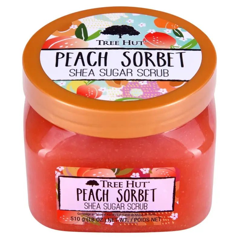 Tree Hut Exfoliante De Azúcar, Peach Sorbet, 510 gr