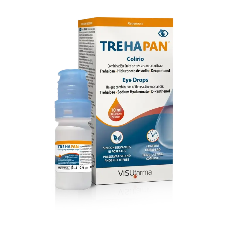 Trehapan Colirio Ojo Seco, 10 ml