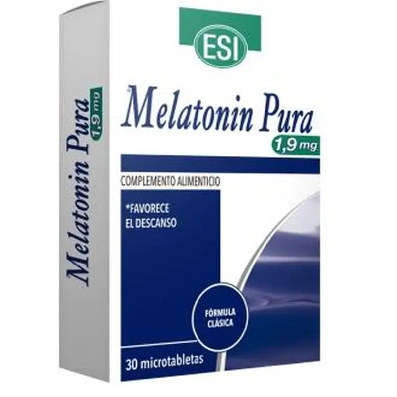 Trepatdiet-Esi Melatonin Pura 1,9Mg. 30Microtabletas 