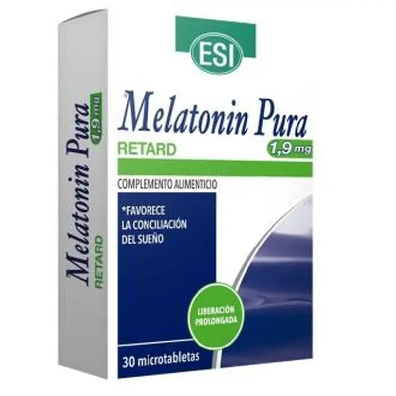 Trepatdiet-Esi Melatonin Retard Pura 1,9Mg. 30Microtabletas 