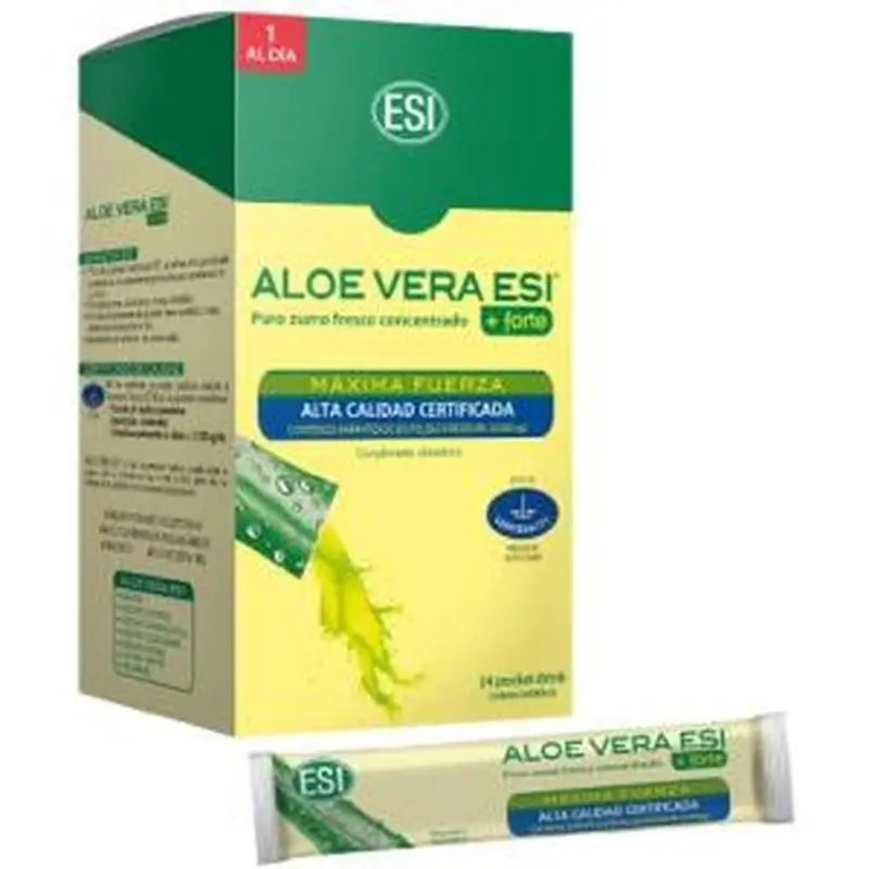 Trepatdiet-Esi Zumo Aloe Vera +Forte 24Sbrs. Pocket Drink 