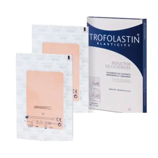 Trofolastin Reductor De Cicatrices, Pack 2 x 10X14 Cm