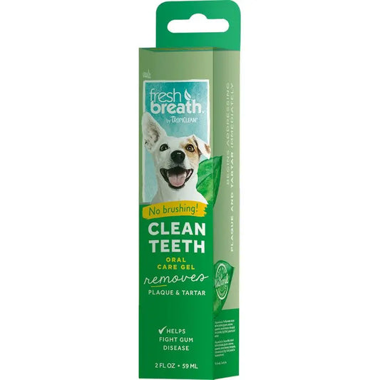 Tropiclean Fresh Breath Gel Dental Sin Cepillado Perro 59Ml