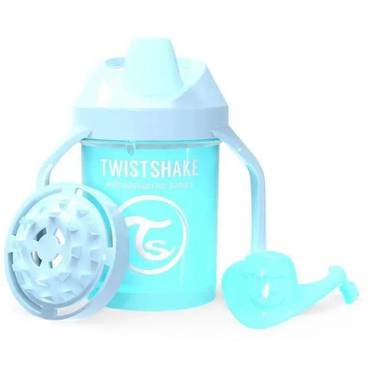 Twistshake Taza Azul +4M , 230 ml