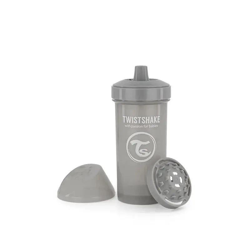 Twistshake Vaso Gris 12+M , 360 ml