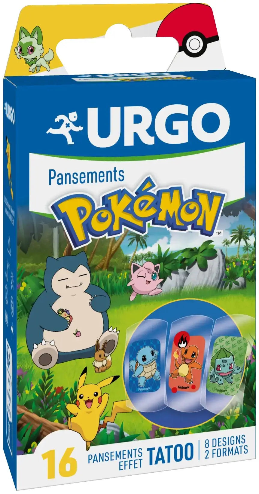 Urgo Primeros Auxilios Pokemon - 16 Apósitos, 16 unidades