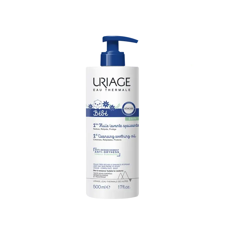 Uriage Bebé 1er Aceite Limpiador Calmante 500 ml