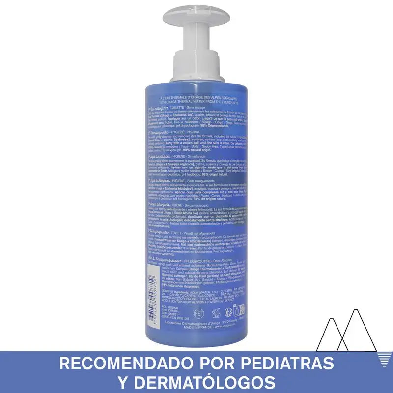 Uriage Bebé 1er Agua Limpiadora 500 ml