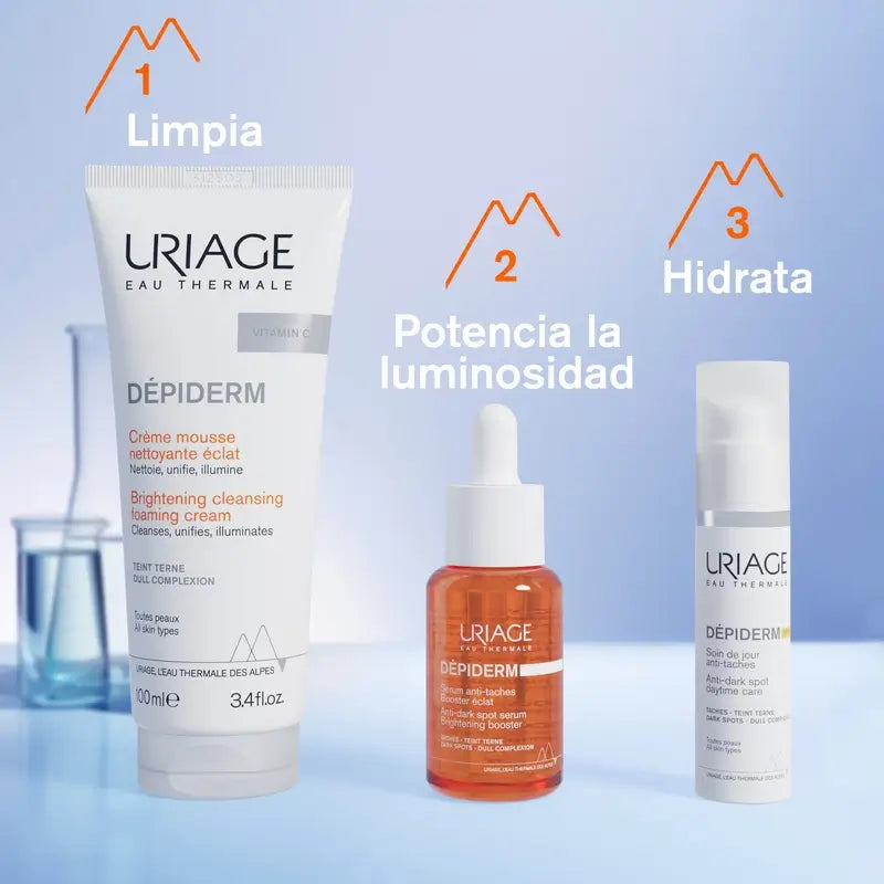 Uriage Dépiderm Espuma Limpiadora Iluminadora 100Ml