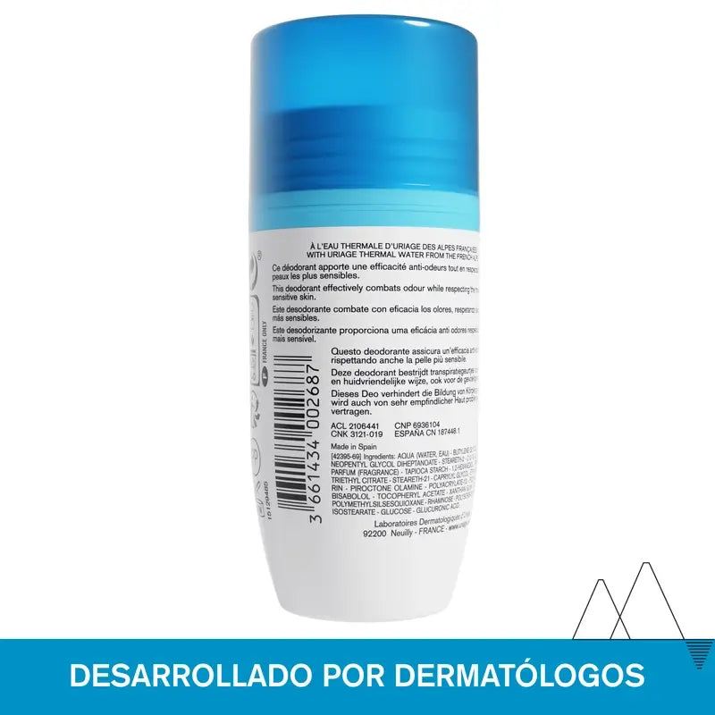 Uriage Desodorante Suave 50Ml Piel Sensible 24H