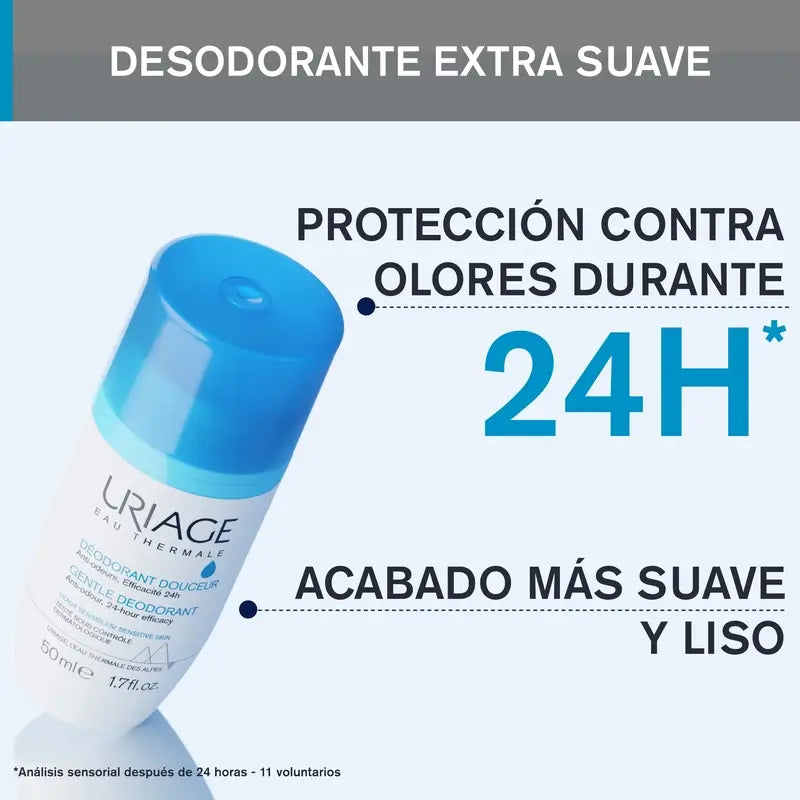 Uriage Desodorante Suave 50Ml Piel Sensible 24H