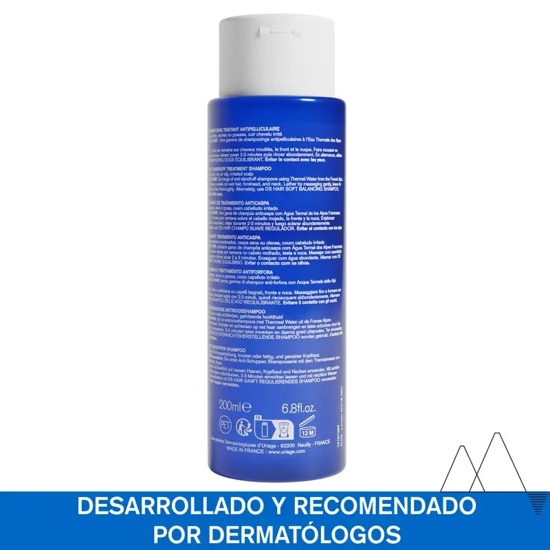 Uriage Ds Hair Champú Tratamiento Anticaspa 200Ml