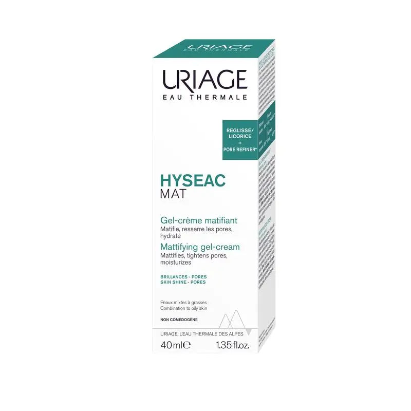 Uriage Hyséac Mat 40Ml Control De Brillo Y Poros