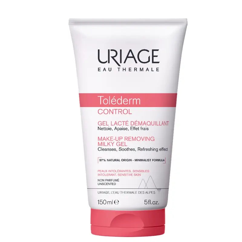 Uriage Toléderm Control Gel-Leche Desmaquillante 150Ml