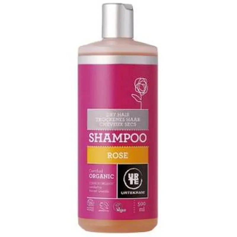 Urtekram Champu Rosas Cabello Seco 500Ml. Eco Vegan 