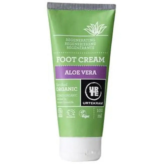 Urtekram Crema De Pies Aloe Vera 100Ml. Eco Vegan 