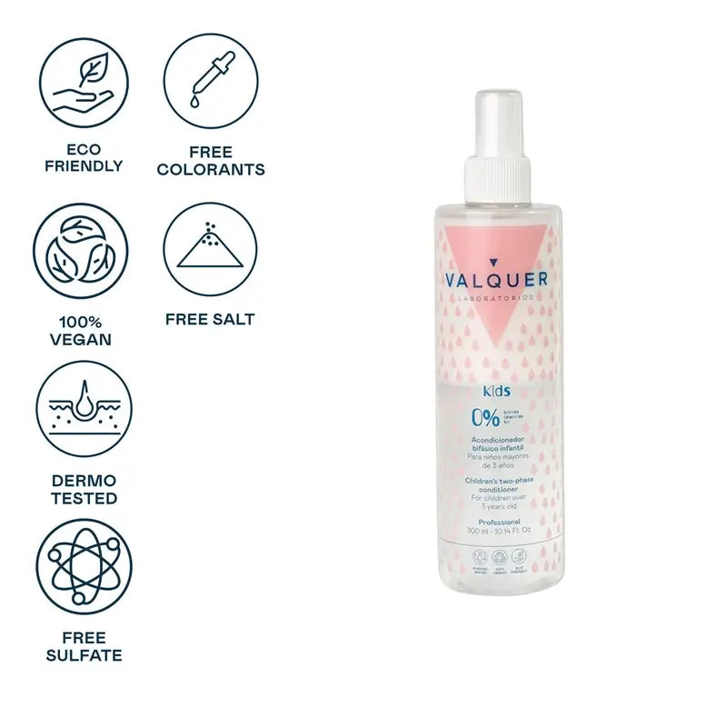 Valquer Hair Care Acondicionador Bifasico Infantil, 300 ml