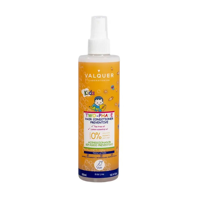 Valquer Hair Care Acondicionador Bifasico Preventivo Infantil, 300 ml