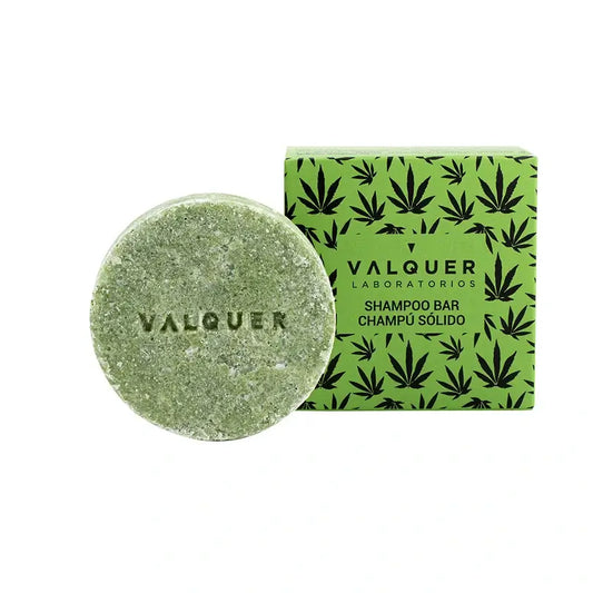 Valquer Hair Care Hemp Champu Solido, 50 gr